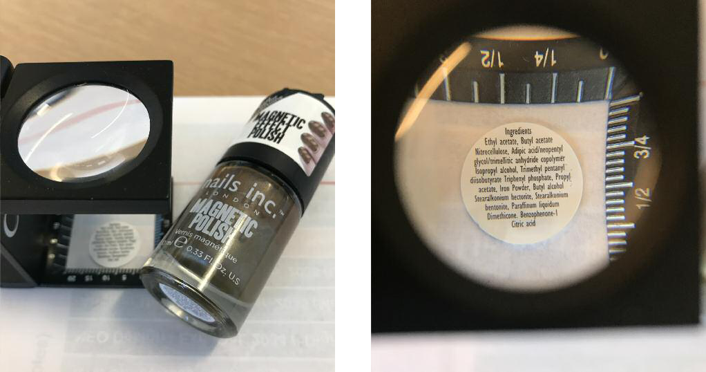 Materials that can simulate the magnetic features sensed by BEMs are making their way into a range of consumer products (iron powder, nail polish).